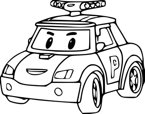 Robocar Poli Drawing at PaintingValley.com  Explore collection of