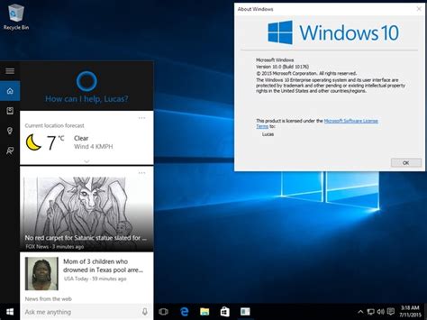 Windows 10 Build 10176 Screenshots And Iso Download Link Wincentral