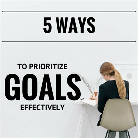 5 Ways To Prioritize Goals Effectively Uworld Accounting