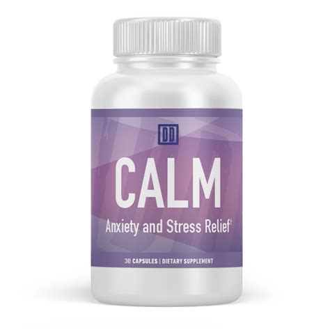 Calm Anti Anxiety Supplement Double Dragon Organics