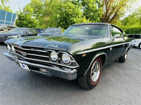 1969 Chevrolet Chevelle Ss 90 Miles Fathom Green 2dr Car Automatic For