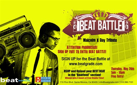 Sign Up For Our Beat Battle And Win Free Studio Time