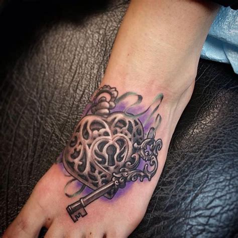 Caged in lock and key tattoo: 30+ Key Tattoo Designs, Ideas | Design Trends | Key tattoo ...