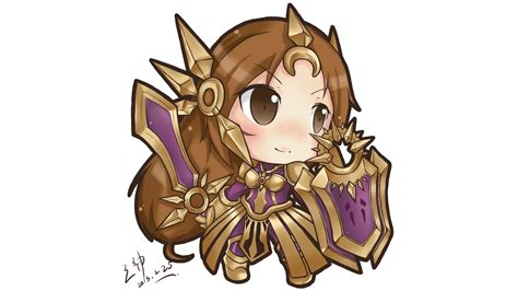 Chibi Leona Wallpapers And Fan Arts League Of Legends Lol Stats