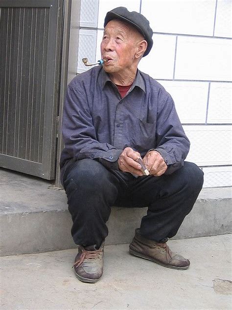 Old Man In Rural China Chinese Man Man Character Aesthetic