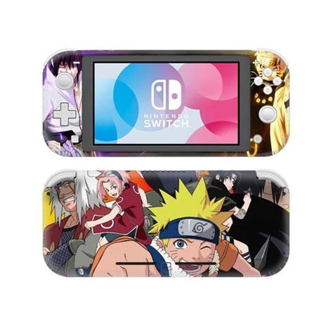 Sticker Pour Nintendo Switch Lite Naruto Autocollant Skin Anti Rayures
