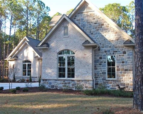 Brick Stone Combination | Houzz
