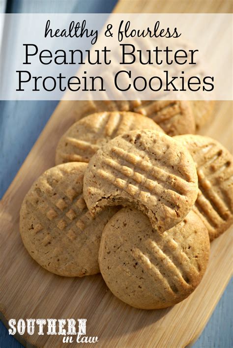 This recipe is super easy to make and packed with nutrients. Southern In Law: Recipe: Healthy Peanut Butter Protein Cookies