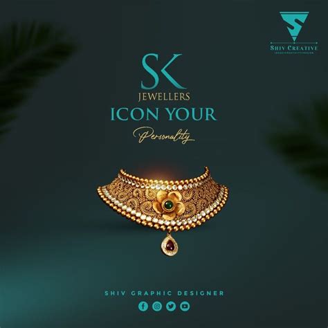 Sk Jewellers Icon Your Personality Social Media Jewellery Ads Post
