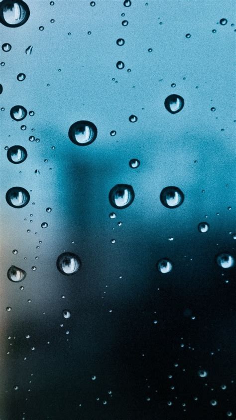 Rain Drop Window Iphone Wallpapers Free Download