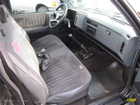 Gray Interior 1993 Chevrolet S10 Regular Cab Photo 56691080
