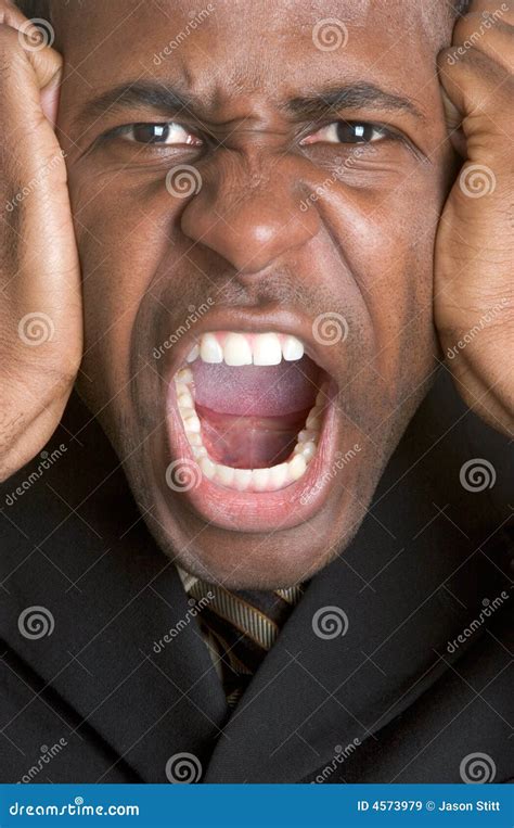 Angry Yelling Man Royalty Free Stock Images Image 4573979