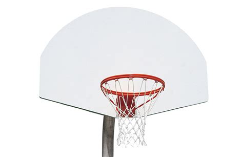 Classic Fan Shaped Backboard For Basketball Game