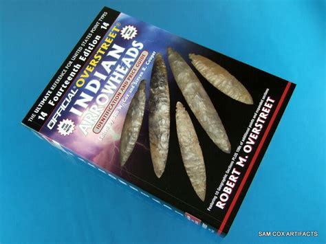 Signed Copy Of The All New Overstreet Indian Arrowheads 14th Edition