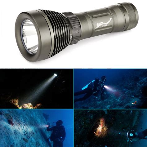 Xm L2 18650 Or 26650 Diving Flashlight Led Underwater Flashlights