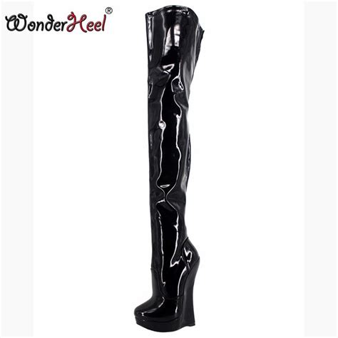 Buy Wonderheel New Extreme High Heel 18cm Wedges Thigh