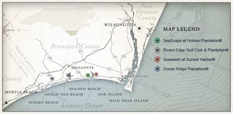 Map Of Brunswick County Nc Maps Location Catalog Online
