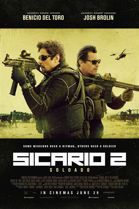 Sicario Day Of The Soldado 2018 Posters — The Movie Database Tmdb