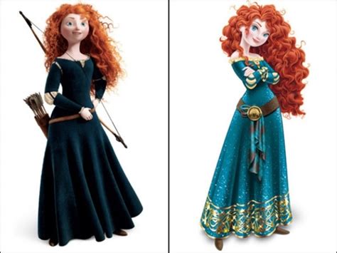 Disney Blasted After Giving Sexy Makeover To Braves Princess Merida