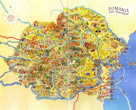 Harta Romania Turistica Harta