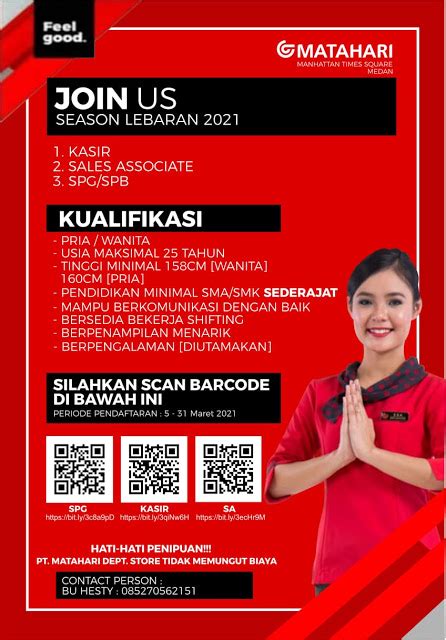 Marketingtracer seo dashboard, created for webmasters and agencies. Lowongan Kerja Medan Maret 2021 di Matahari Department Store | Lowongan Kerja Medan Terbaru ...