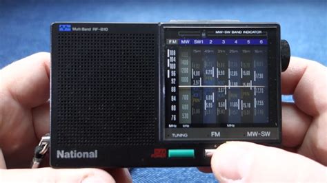 Panasonic And National Rf B10 Multi Band Pocket Receivers Fm Test