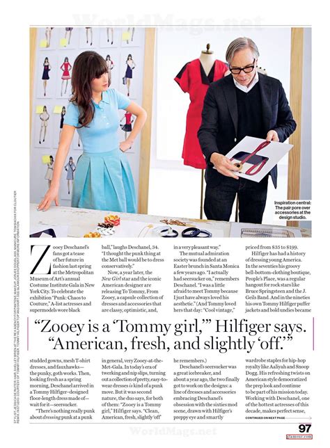 Zooey Deschanel In Glamour Magazine April 2014 Issue Hawtcelebs