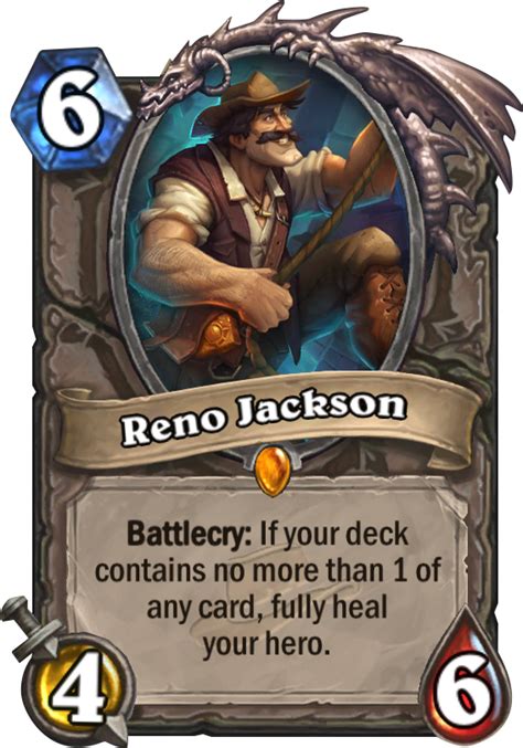Reno Jackson - Hearthstone Card - Hearthstone Top Decks