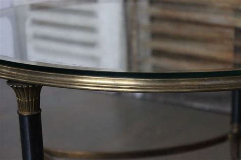 260.06 kb, 900 x 674. French 1950's Round Bronze Coffee Table with Glass Top at ...