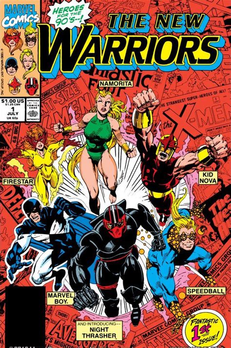 New Warriors Vol 1 19901996 Marvel Database Fandom