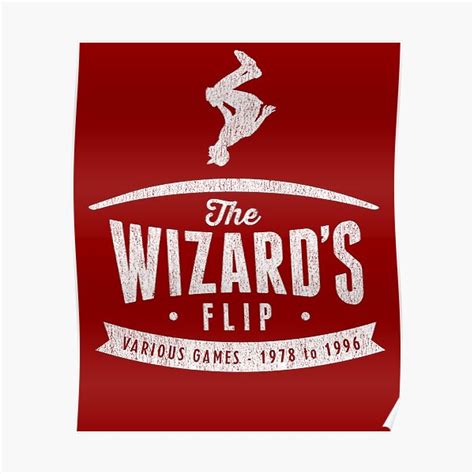 The Wizards Flip Poster By Designsyndicate Redbubble