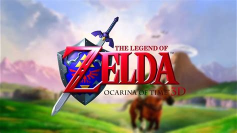 Hyrule Field Sunset The Legend Of Zelda Ocarina Of Time 3d Youtube