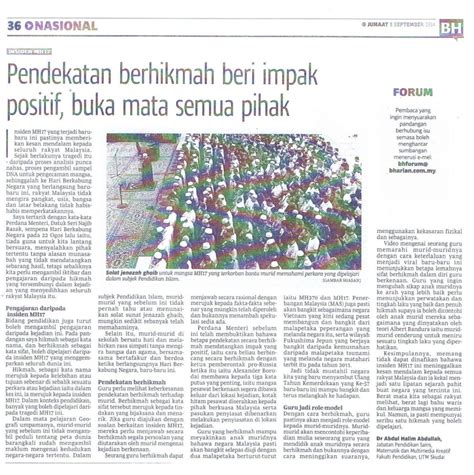 We did not find results for: Pendekatan Berhikmah Beri Impak Positif, Buka Mata Semua ...