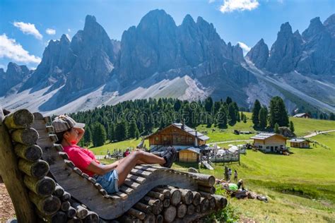 Geisler Alm Dolomites Italy Hiking In The Mountains Of Val Di Funes