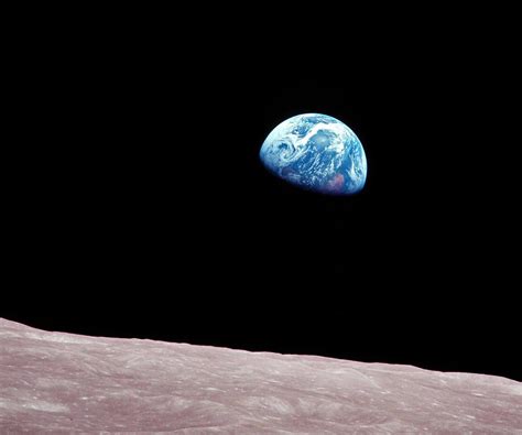 Unknown 36x48 Apollo 8 Earth Rise Space Photography Nasa Archival