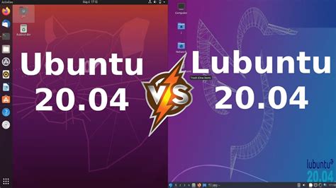 Ubuntu 20 04 VS Lubuntu 20 04 RAM CPU Usage Compare YouTube