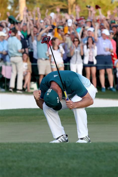 18 Pictures Of Sergio Garcia Celebrating His Breathtaking Masters Win