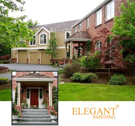 Added onto front of house and extended the porch and added a sidewalk. Exterior Paint colors that go with red brick