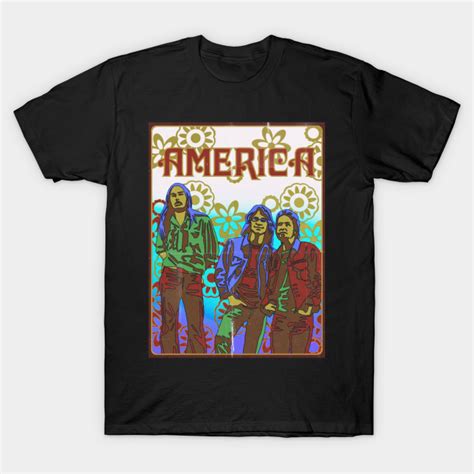 America The Band T Shirt Teepublic