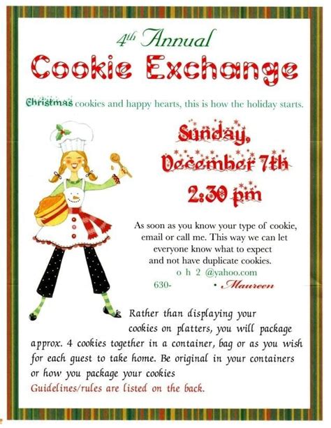 From now on, this cookie is traded between the client and backend when api calls are made using an ajax call. Cookie Exchange Poem Invitations | Cookie exchange, Cookie ...