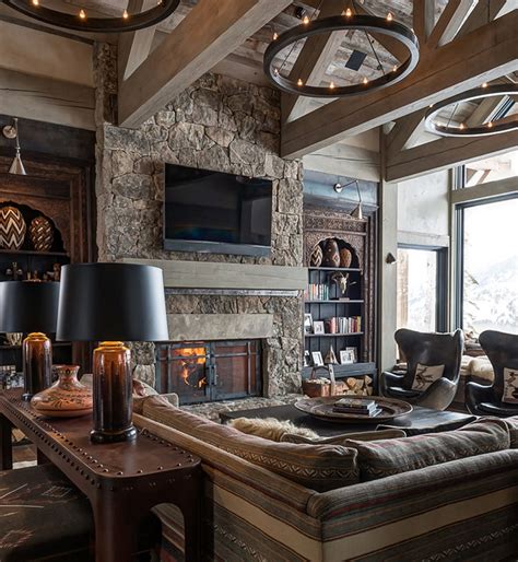 10 Chalet Chic Living Room Ideas For Luxury And Appeal Decoholic