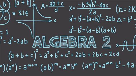 Learn Algebra 2 Youtube