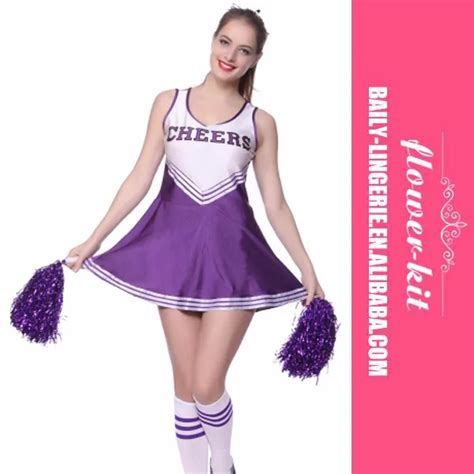 Sexy Cheerleader Costume School Girls Match Uniform Fancy Dress Buy Sexy Cheerleader Dress