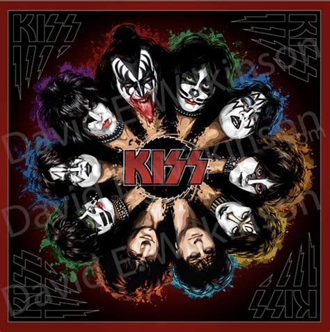 Paul Stanley Gene Simmons Kiss Album Covers Eric Singer Kiss Artwork Rock Y Metal Estilo