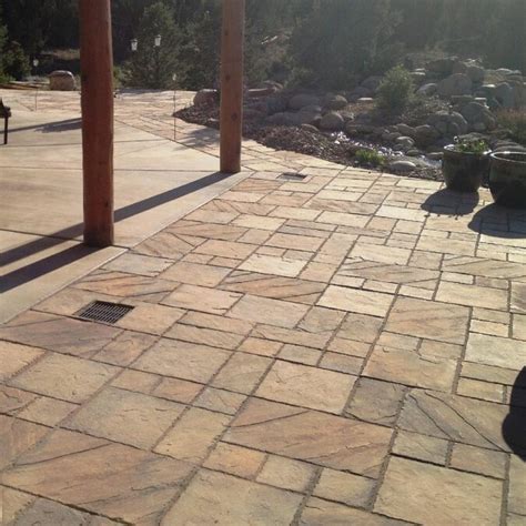 Sereno Rectangle Shape 50 Sq Ft Patio On A Pallet Block Project Kit In
