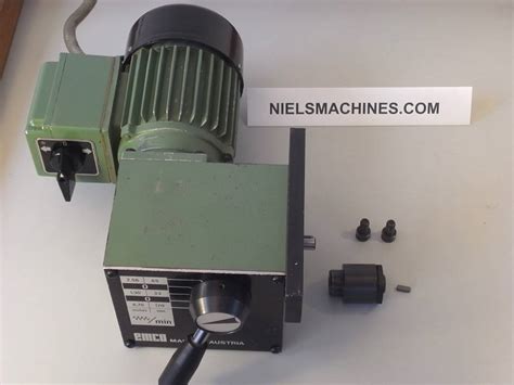 Now that i am done with this i am at a lose as to whether or not the motor is single phase or 3 phase. Emco FB2 Vorschubgetriebe 230V - Niels machines