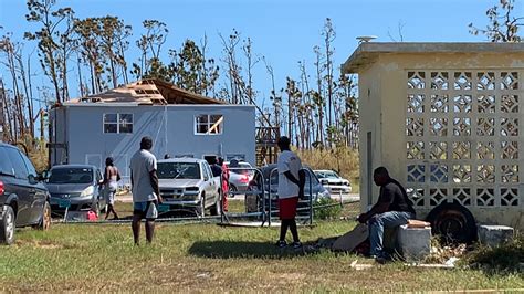 ‘i Just Need To Get Out Bahamians Seek Relief After Hurricane Dorian