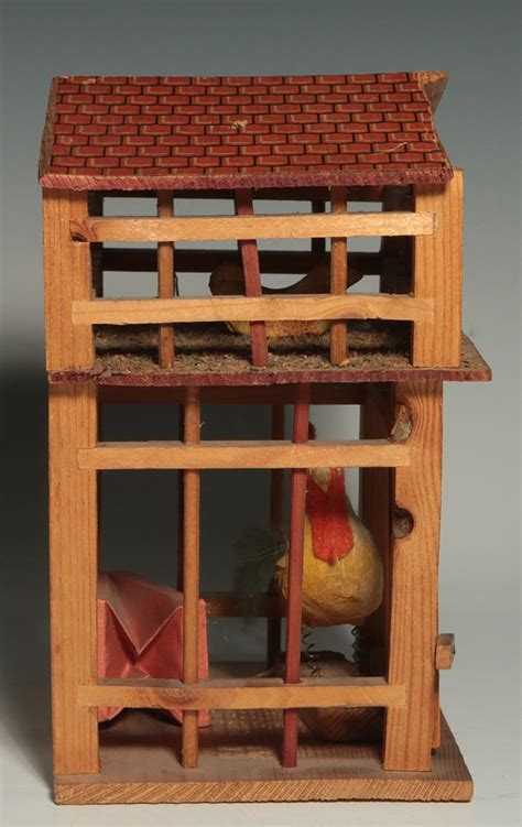 Sold Price Circa 1900 German Chicken Coop Pipsqueak Toy November 5