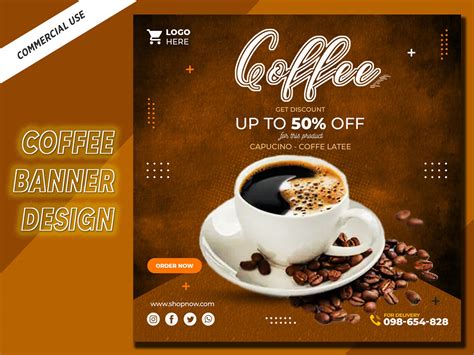 Creative Social Media Post Design For Coffee Shop By Ali Hasan On Dribbble