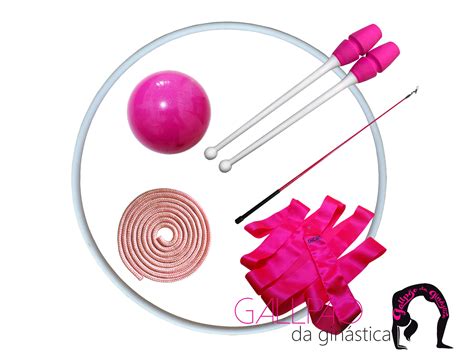 Ele nao foi feito apenas para praticantes,mas tambem,para quem aprecia ou quer conhecer o esporte. kit aparelhos ginástica rítmica